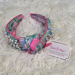 NWT Lilly Pulitzer Knotted Headband